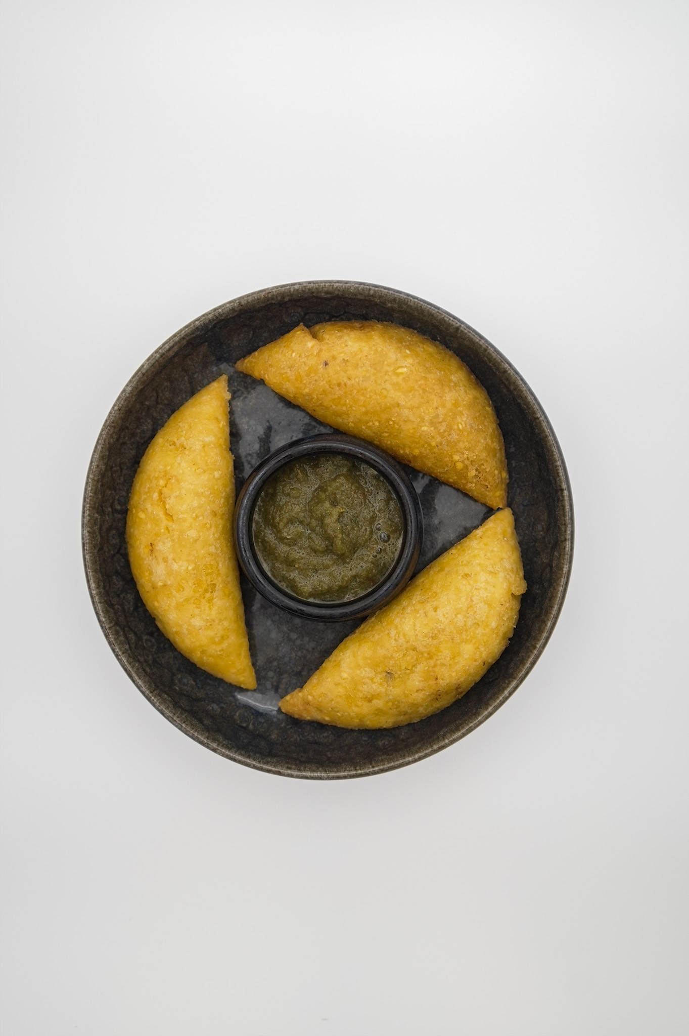 Empanada colombiana de maíz